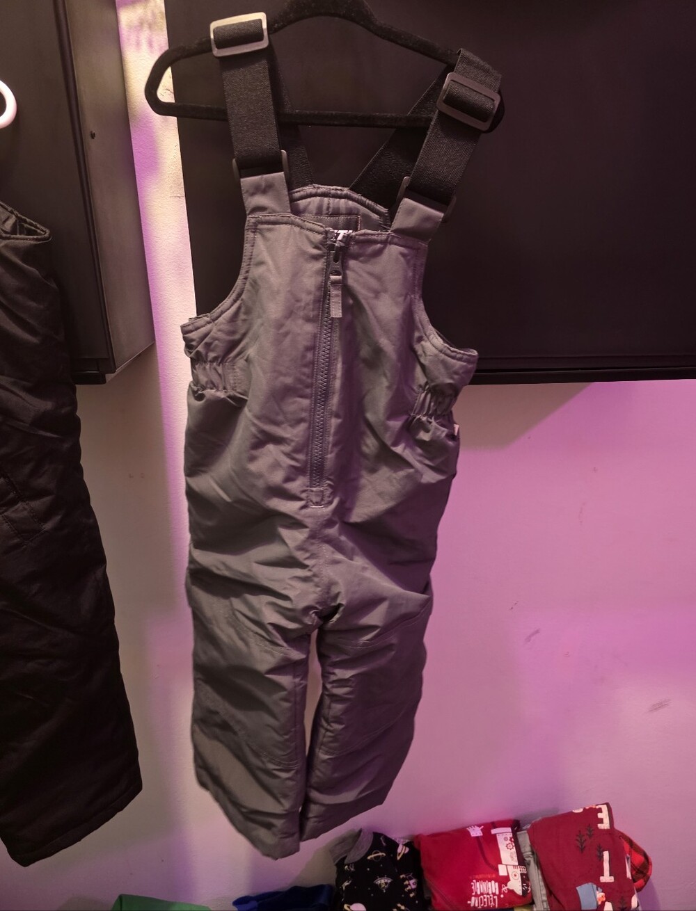 Gustin Gray Kids' Snow Bib Overalls 2 Ans Pratiquement Neuf